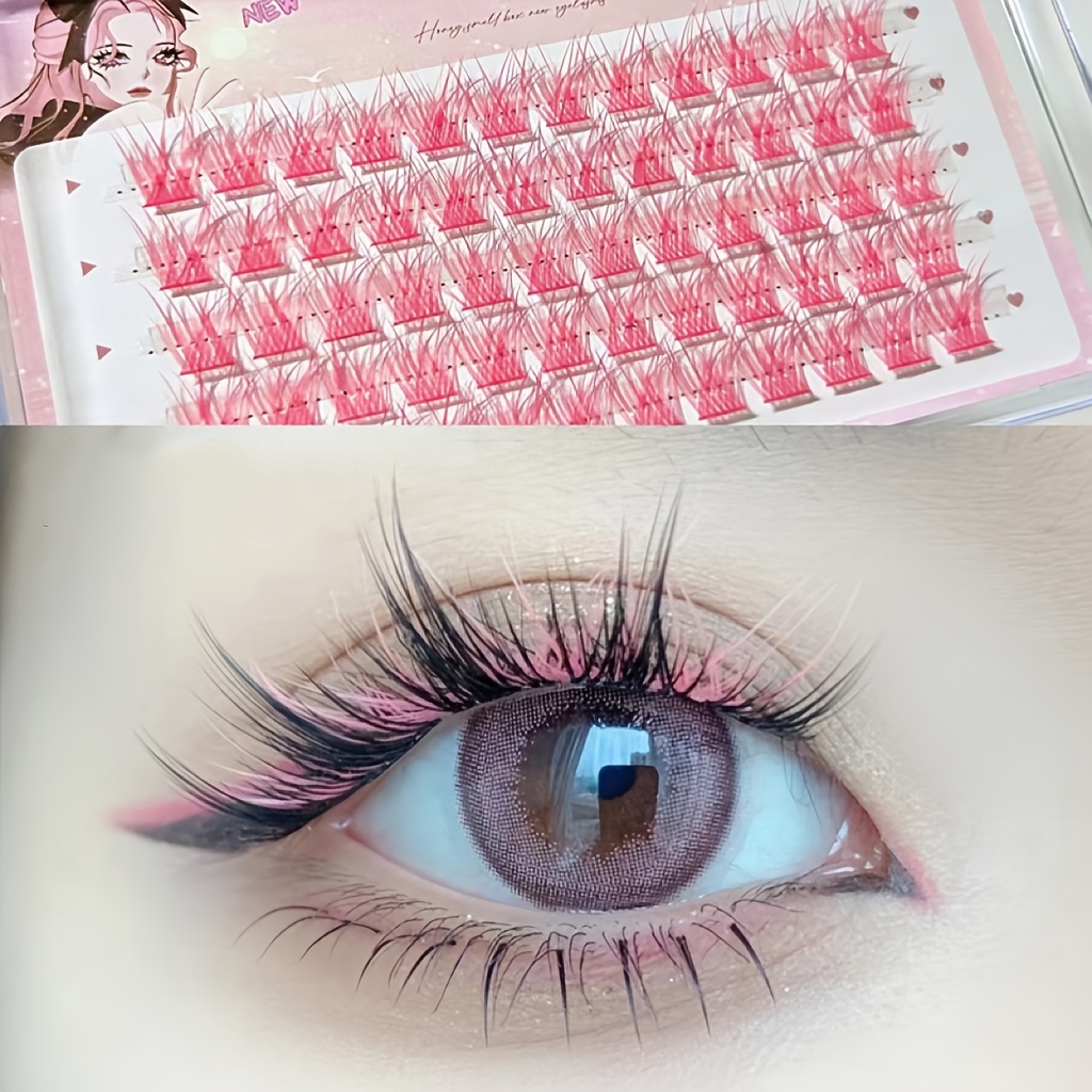 Bulu Mata Warna-warni Mixiaohe - Anime Cosplay Lashes ulasan dan harga
