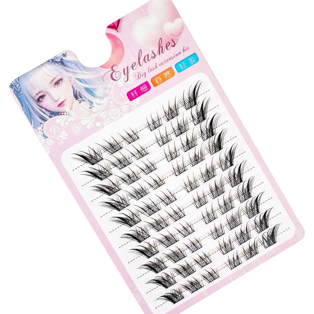 Bulu Mata Cluster Mata Kucing  - Anime Cosplay Lashes ulasan dan harga