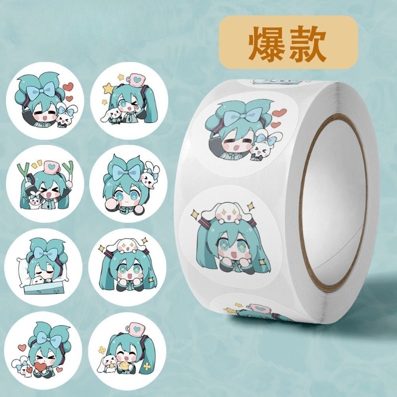 Stiker Hatsune Miku Estetik Lu - Cosplay Anime Boy ulasan dan harga
