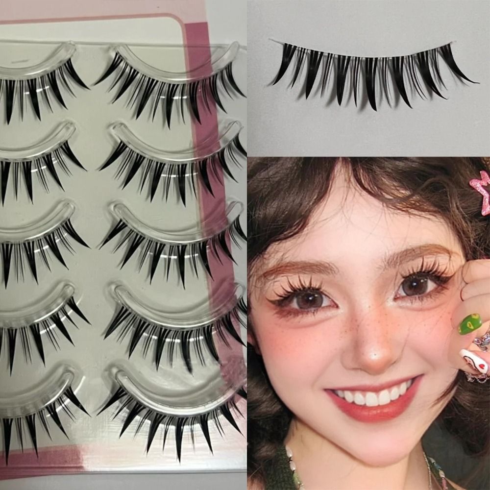 5 Pasang Bulu Mata Palsu Jepan - Anime Cosplay Lashes ulasan dan harga