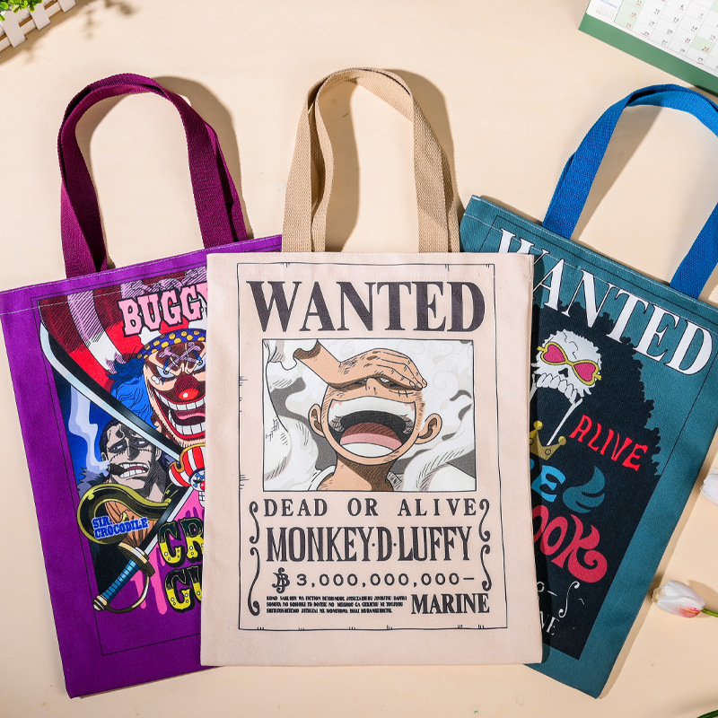 Tas Kanvas Anime One Piece Pri - One Piece Straw Hat ulasan dan harga