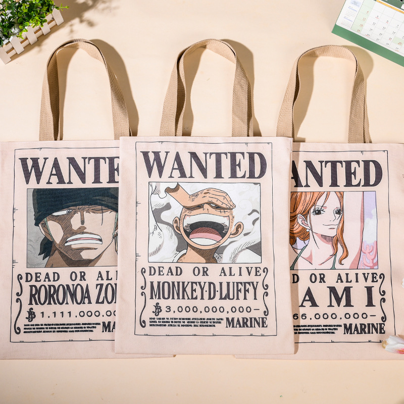 Tas Kanvas Anime One Piece Pri - One Piece Straw Hat ulasan dan harga