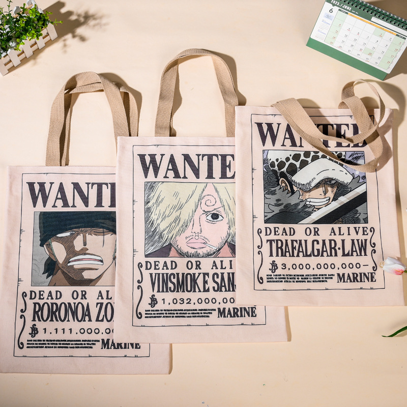 Tas Kanvas Anime One Piece Pri - One Piece Straw Hat ulasan dan harga