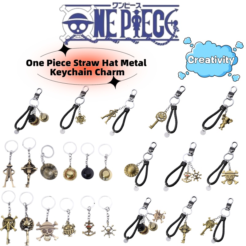 Gantungan kunci logam One Piec - One Piece Straw Hat ulasan dan harga