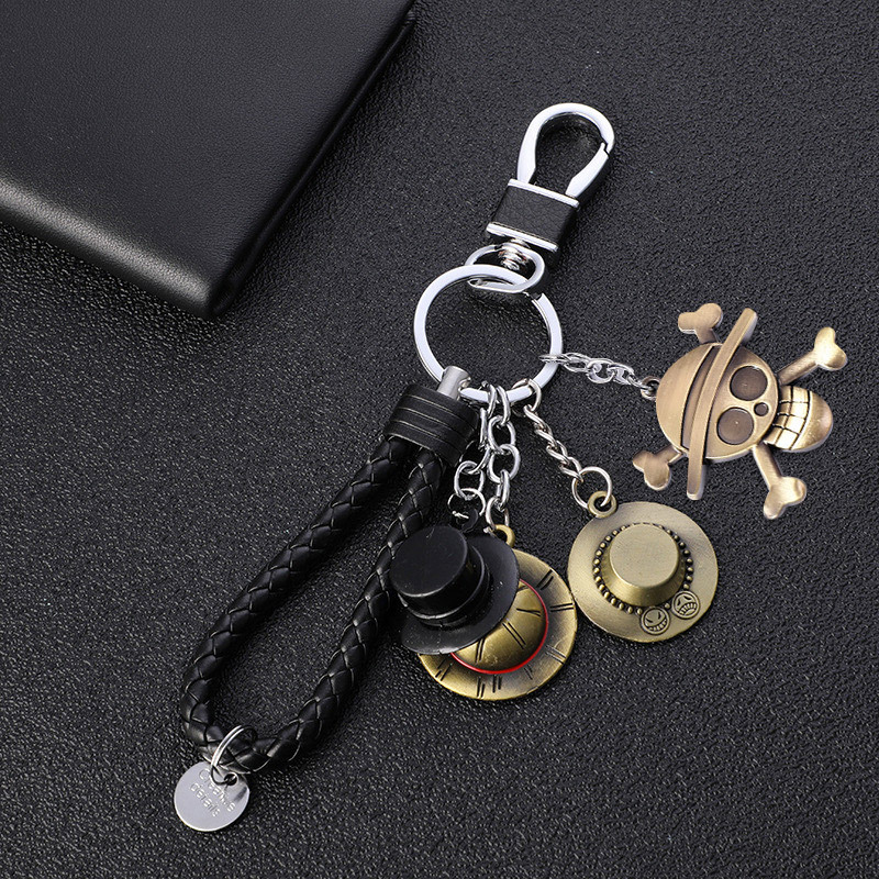 Gantungan kunci logam One Piec - One Piece Straw Hat ulasan dan harga