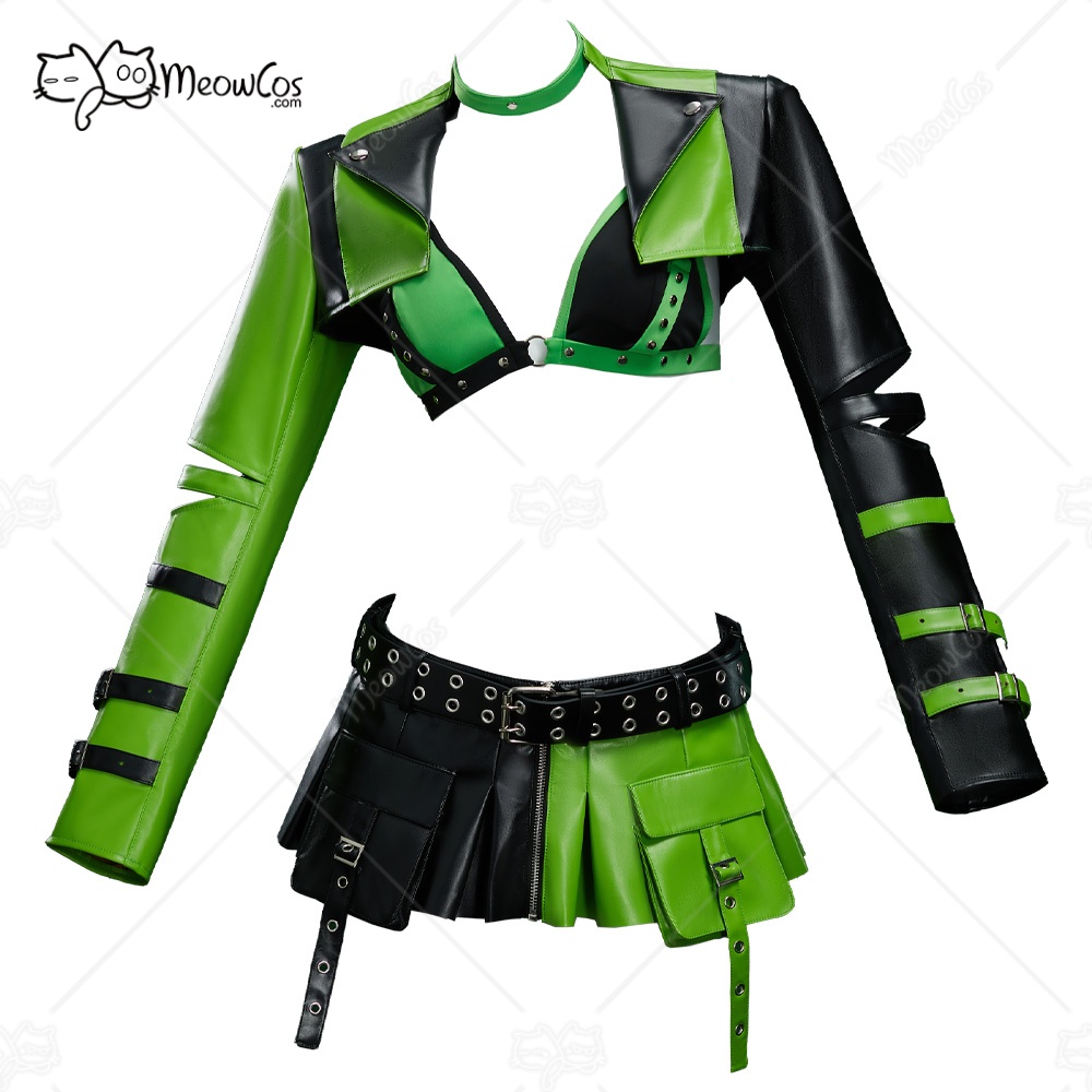 Set Rok dan Mantel Anime Wanit - Anime Cosplay Com ulasan dan harga