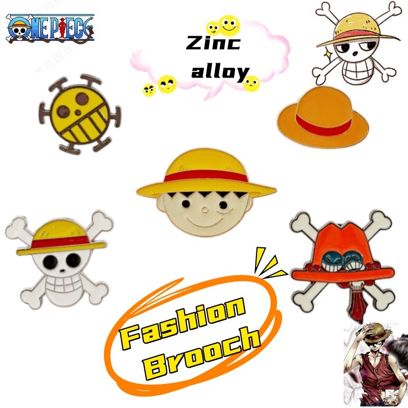 Pin lencana kartun One Piece y - One Piece Straw Hat ulasan dan harga
