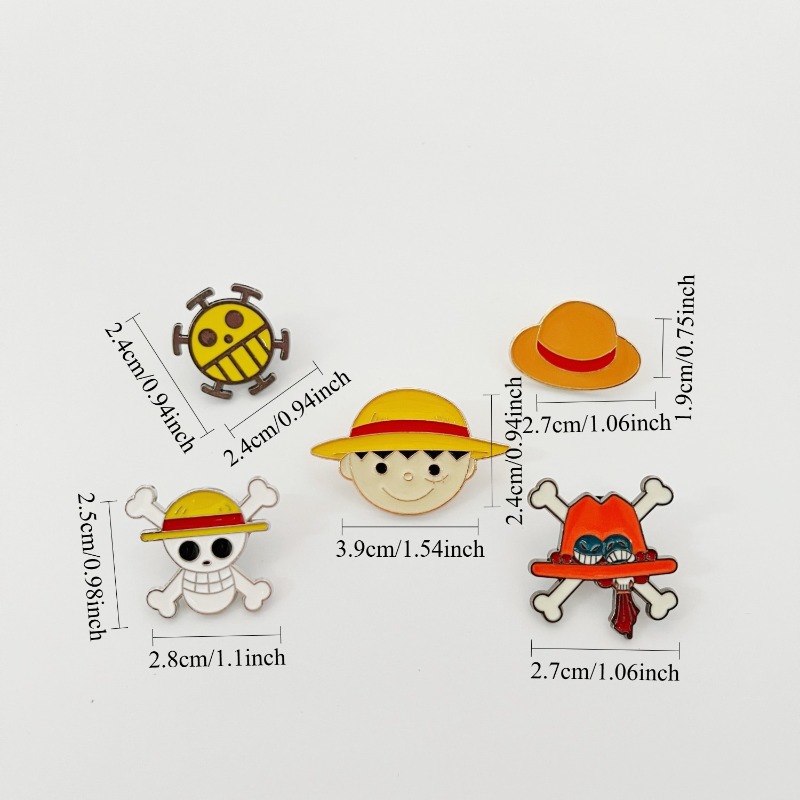 Pin lencana kartun One Piece y - One Piece Straw Hat ulasan dan harga