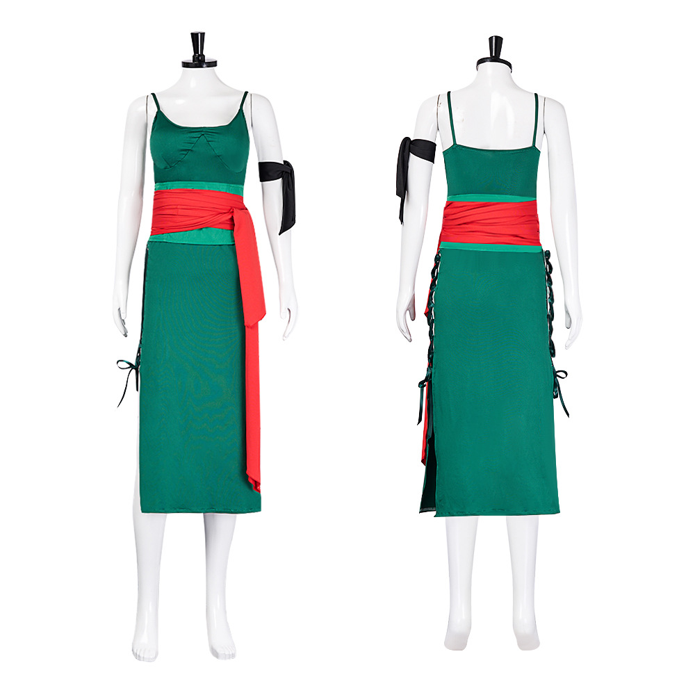 Kostum Cosplay Rule 63: Pakaia - Anime Zoro Cosplay Female ulasan dan harga